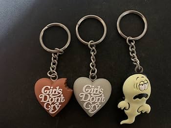 Girls Don't Cry l KEYCHAIN ステッカーセット Girls Don't Cry Metal KEYCHAIN ステッカーセット